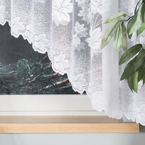 BOŻENA Firanka żakardowa konfekcjonowana, 160x300cm, kolor 001 biały 023025/000/001/160300/1 BOŻENA Firanka żakardowa konfekcjonowana, 160x300cm, kolor 001 biały 023025/000/001/160300/1