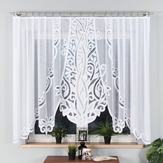 Firanka gotowa żakardowa POLA 160x300 cm kolor biały