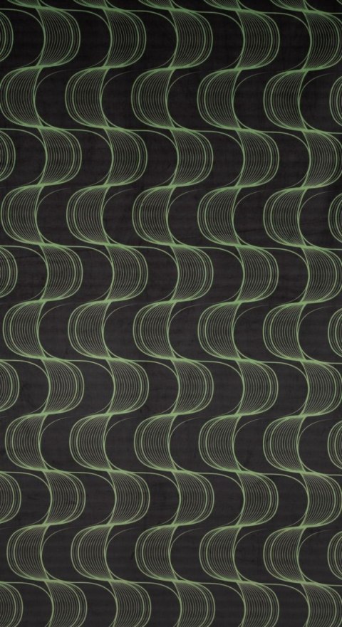 Zasłona welwetowa z nadrukiem POLA kolor CZA+ZIE 140X250 PRZEL