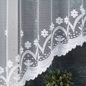 FLORENTYNA Firanka konfekcjonowana, 120x330cm, kolor 001 biały 004421/000/001/120330/1
