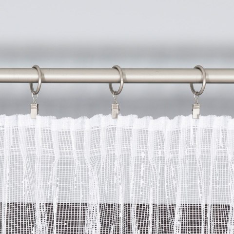 Firanka żakardowa na metry 000146 wysokość 250 cm kolor biały
