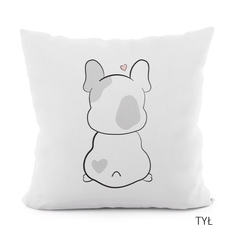 PIESIO Poszewka dekoracyjna VELVET, 40x40cm, kolor 001 PWA011/POP/001/040040/1