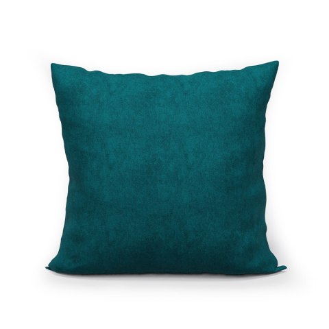 MILAS Poszewka dekoracyjna, 40x40cm, kolor 768 ciemny turkusowy; petrol - szyta w Polsce MILAS0 POP 768 040040 1