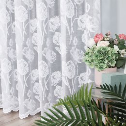 Firanka żakardowa na metry wysokość 250 cm kolor biały