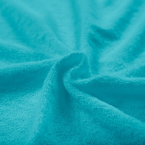 Prześcieradło frotte z gumką 90x200 cm kolor turkus Prześcieradło frotte z gumką 90x200 cm kolor turkus