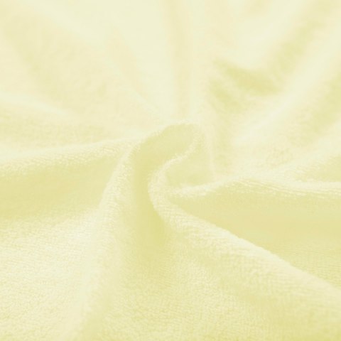 Prześcieradło frotte z gumką 220x200 cm kolor krem Prześcieradło frotte z gumką 220x200 cm kolor krem