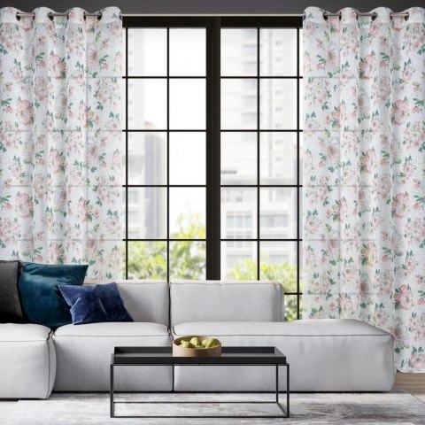 Zasłona gotowa Emi 140x250 cm kolor biały