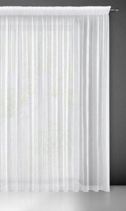 Firana gotowa Nicea kolor biały 350x270 cm taśma