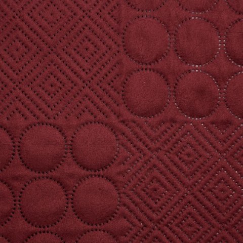 Narzuta jednokolorowa BONI 170x210 cm kolor czarny Narzuta jednokolorowa BONI 170x210 cm kolor czarny