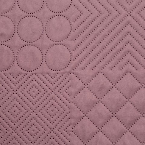 Narzuta jednokolorowa BONI 170x210 cm kolor różowy Narzuta jednokolorowa BONI 170x210 cm kolor różowy
