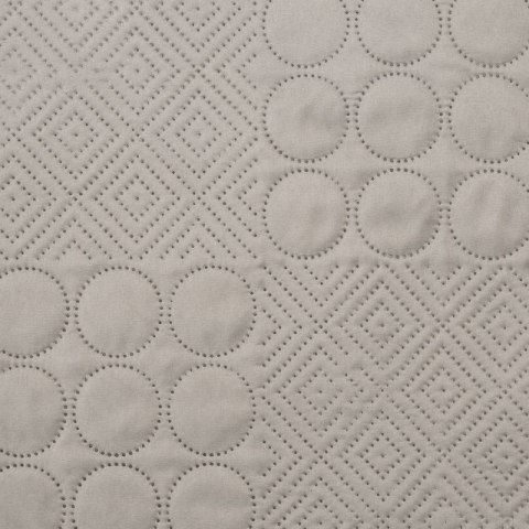 Narzuta jednokolorowa BONI 220x240 cm kolor srebrny Narzuta jednokolorowa BONI 220x240 cm kolor srebrny