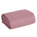 Narzuta jednokolorowa BONI 170x210 cm kolor różowy