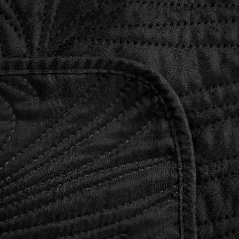 Narzuta pikowana LUIZ 170x210 cm kolor czarny Narzuta pikowana LUIZ 170x210 cm kolor czarny