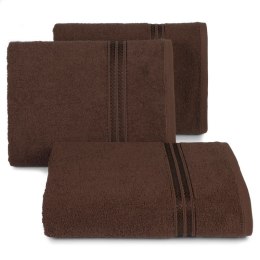 Ręcznik bawełniany LORI 50x90 cm kolor brązowy