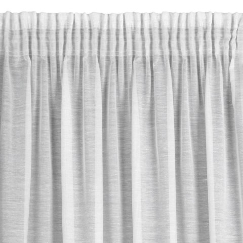 Firana gotowa Gracja kolor biały 140x270 cm taśma