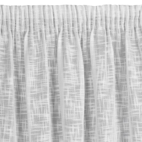 Zasłona gotowa RUBI 140x270 cm kolor biały
