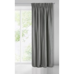 Zasłona gotowa Aggie 140x270 cm kolor ciemnobeżowy taśma