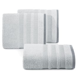 Ręcznik bawełniany NASTIA 70x140 cm kolor srebrny