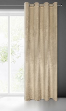 Zasłona gotowa Samanta 140x250 cm kolor beżowy