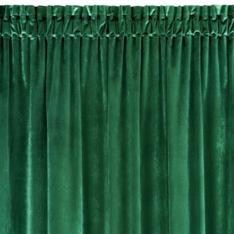 Zasłona gotowa SAMANTA 140x270 cm kolor ciemnozielony Zasłona gotowa SAMANTA 140x270 cm kolor ciemnozielony