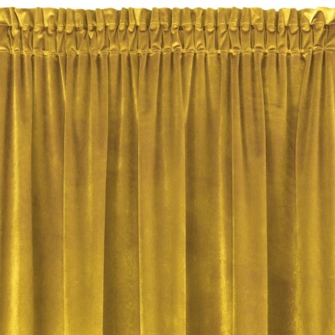 Zasłona gotowa SAMANTA 140x270 cm kolor musztardowy Zasłona gotowa SAMANTA 140x270 cm kolor musztardowy