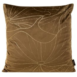 POSZEWKA BLINK 25 45X45 CM BRĄZOWY + JASNOZŁOTY