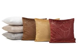 POSZEWKA BLINK 25 45X45 CM BRĄZOWY + JASNOZŁOTY