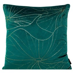 POSZEWKA BLINK 25 45X45 CM CIEMNOTURKUSOWY + JASNOZŁOTY