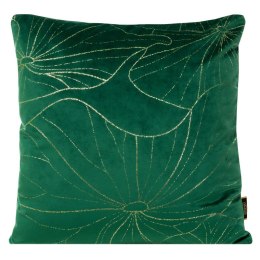 POSZEWKA BLINK 25 45X45 CM CIEMNOZIELONY + JASNOZŁOTY