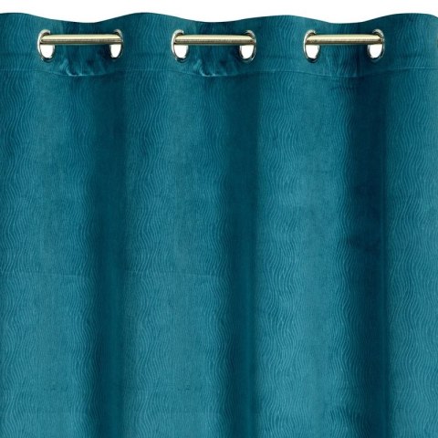 Zasłona gotowa LILI 140x250 cm kolor ciemnoniebieski