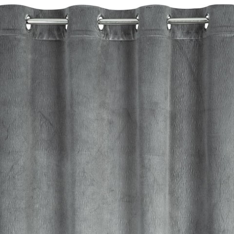Zasłona gotowa LILI 140x250 cm kolor stalowy
