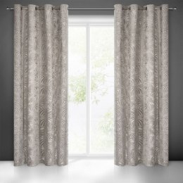 Zasłona gotowa Livia 140x250 cm kolor beżowy
