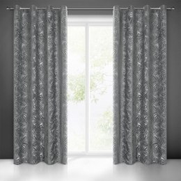 Zasłona gotowa Livia 140x250 cm kolor stalowy