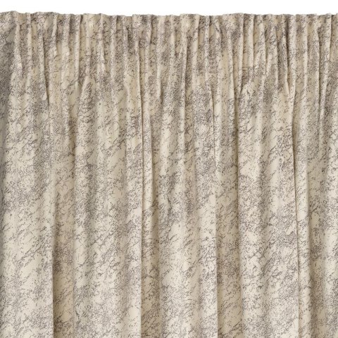 Zasłona gotowa RIVA 140x270 cm kolor kremowy