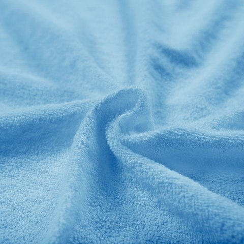 Prześcieradło frotte z gumką 90x200 cm kolor niebieski Prześcieradło frotte z gumką 90x200 cm kolor niebieski