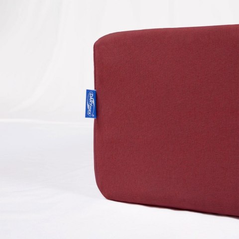 Prześcieradło jersey z gumką 220x200 cm kolor bordo Prześcieradło jersey z gumką 220x200 cm kolor bordo