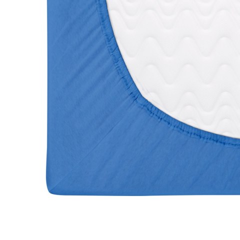 Prześcieradło jersey z gumką 90x200 cm kolor chaber