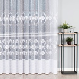 Firanka żakardowa na metry wysokość 250 cm kolor biały