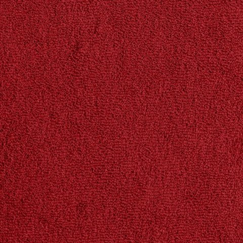 Prześcieradło frotte z gumką 180x200 cm kolor czerwony