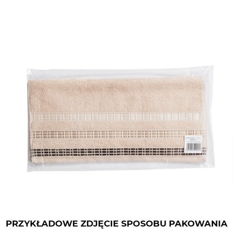 LUXURY Ręcznik, 50x90cm, kolor 783 kremowy LUXURY RB0 783 050090 1 LUXURY Ręcznik, 50x90cm, kolor 783 kremowy LUXURY RB0 783 050090 1