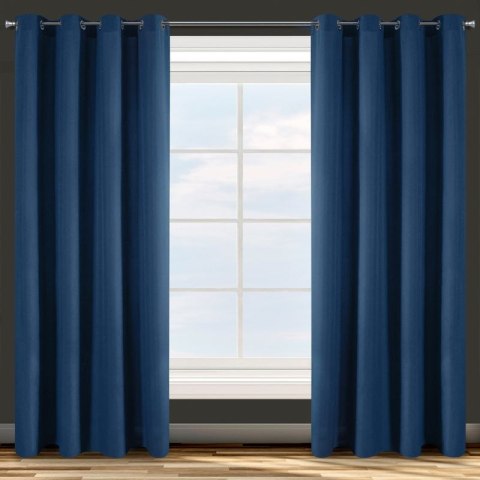 Zasłona gotowa ADORE 140x250 cm kolor granatowy