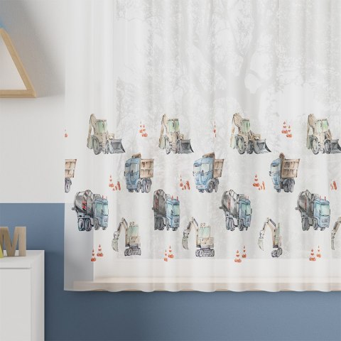 POJAZDY Firanka z ołowianką WOAL PREMIUM, 157cm, kolor 002 niebiesko-szary D00087/WOP/002/157000/1 POJAZDY Firanka z ołowianką WOAL PREMIUM, 157cm, kolor 002 niebiesko-szary D00087/WOP/002/157000/1