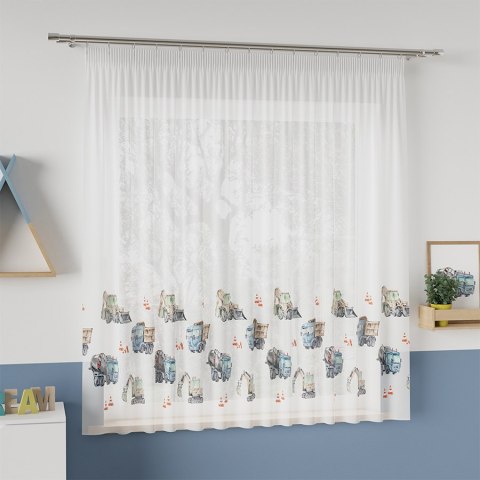 POJAZDY Firanka z ołowianką WOAL PREMIUM, 157cm, kolor 002 niebiesko-szary D00087/WOP/002/157000/1 POJAZDY Firanka z ołowianką WOAL PREMIUM, 157cm, kolor 002 niebiesko-szary D00087/WOP/002/157000/1