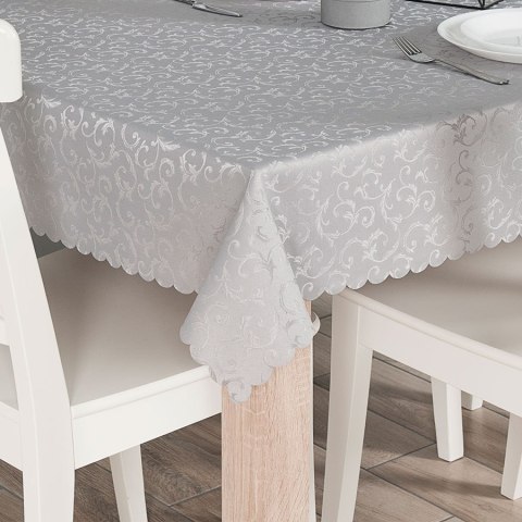 ALAN Obrus wodoodporny, 100x160cm, kolor 003 ciemny szary TORENA/204/C03/100160/1