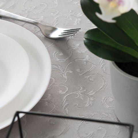 ALAN Obrus wodoodporny, 100x160cm, kolor 003 ciemny szary TORENA/204/C03/100160/1