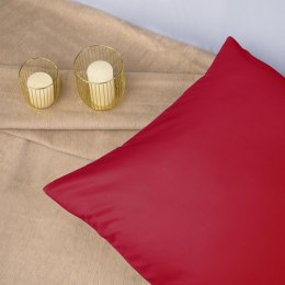 Poszewka satyna bawełna koral 039 40x40.