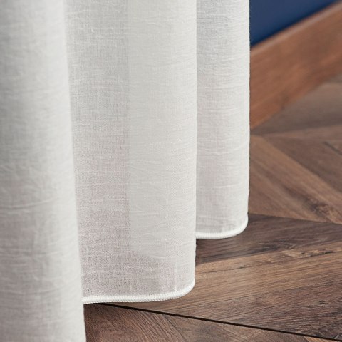 ISMENA Tkanina dekoracyjna kreszowana z ołowianką, wysokość 290cm, kolor 001 biały 023990/OLO/001/290000/1