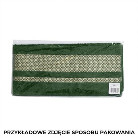LIONEL Ręcznik, 50x90cm, kolor 302 biały ze złotą bordiurą LIONEL RB0 302 050090 1