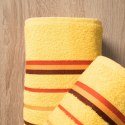 Ręcznik z zawieszką Mars 70x140 cm kolor żółty
