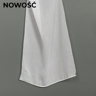Firanka fantazyjna z ołowianką, wysokość 300cm, kolor 001 biały 318331/OLO/001/000300/1